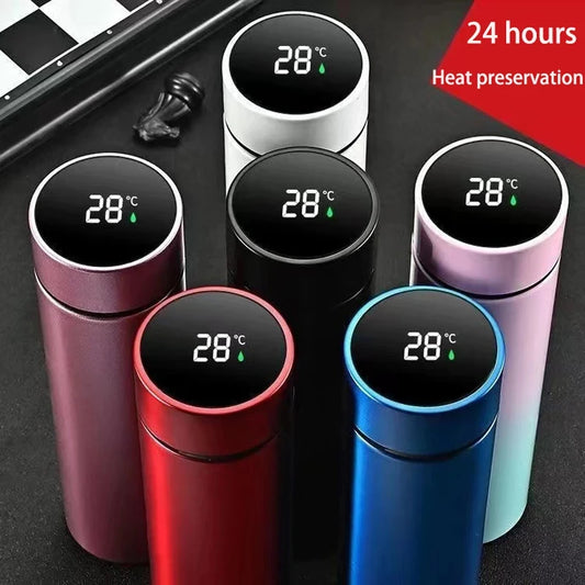 500ml Digital Thermos Smart Cup with Temperature Display